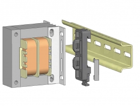 top hat rail adapter  GA 35